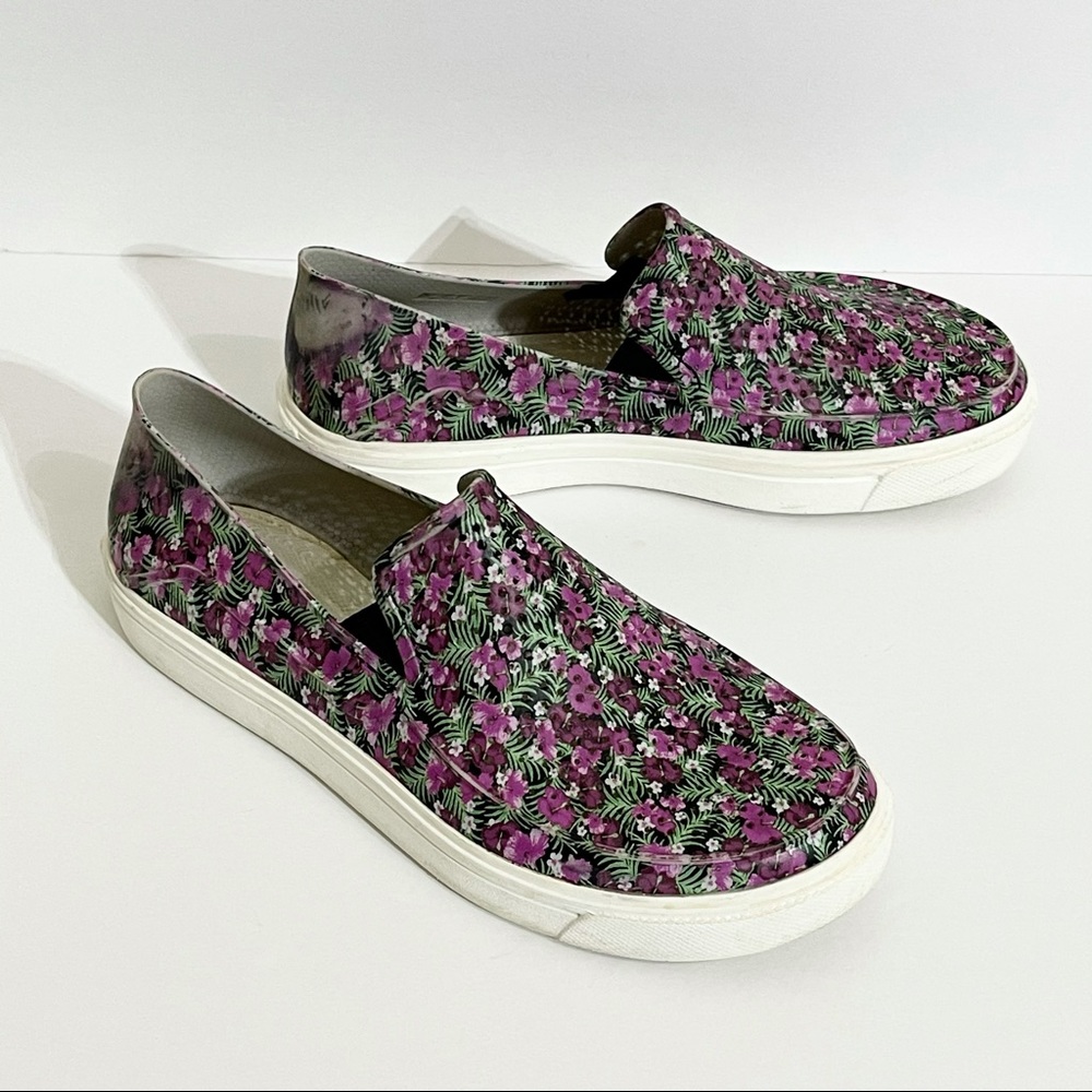 CROCS Citilane Roka Graphic Floral Print Slip On Loafers size w7 - Picture 6 of 10